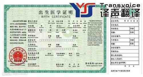 出生证明翻译